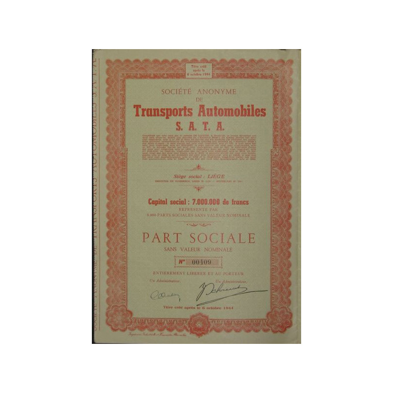 S.A. de Transports Automobiles S.A.T.A.