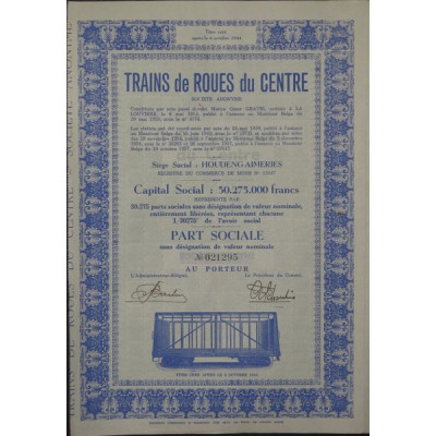 Trains de Roues du Centre