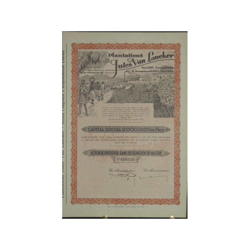 Pantations Jules Van Lancker