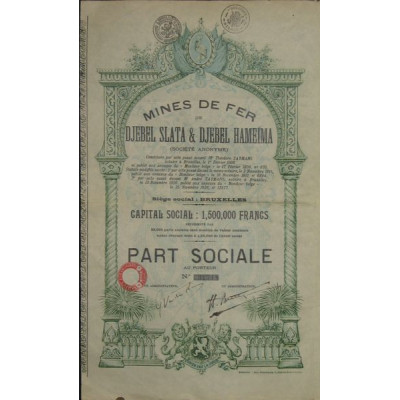 Mines de Fer de Djebel Slata & Djebel Hameïma