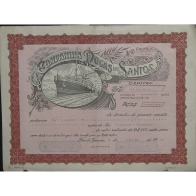 Cia Docas de Santos (rouge)