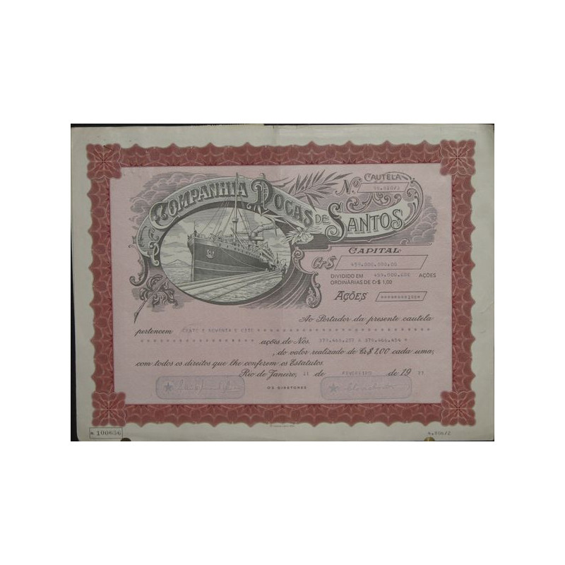 Cia Docas de Santos (rouge)