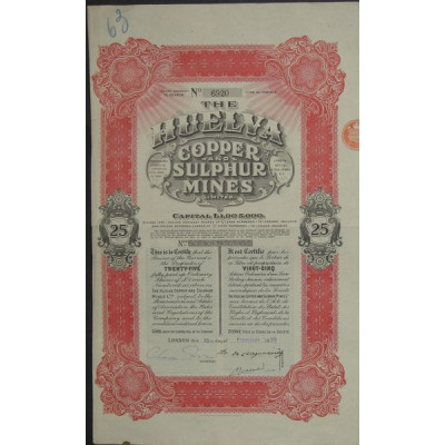 The Huelva Copper and Sulphur Mines Ltd (25 Act)