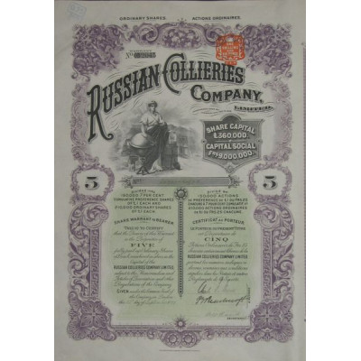 Russian Collieries Cy Ltd (5 Act)
