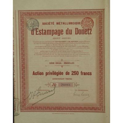 Sté Métallurgique d'Estampage du Donetz