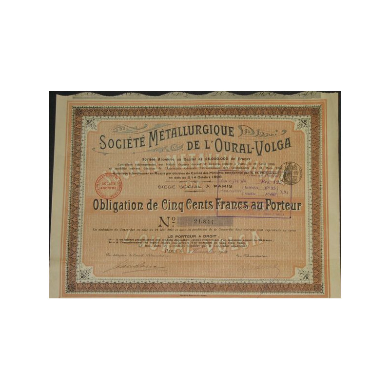 Sté Métallurgique de l'Oural-Volga