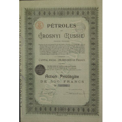 Pétroles de Grosnyi (Russie)