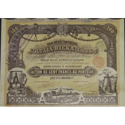 Sté Minière Joltaïa-Rieka (Krivoï-Rog) (Act)