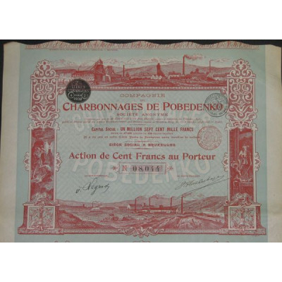 Cie des Charbonnages de Pobedenko