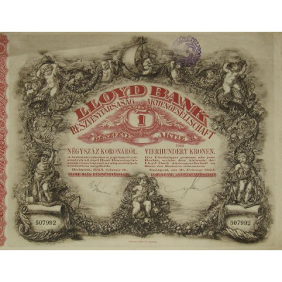 Lloyd Bank Részvénytarsasag Aktiengesellschaft