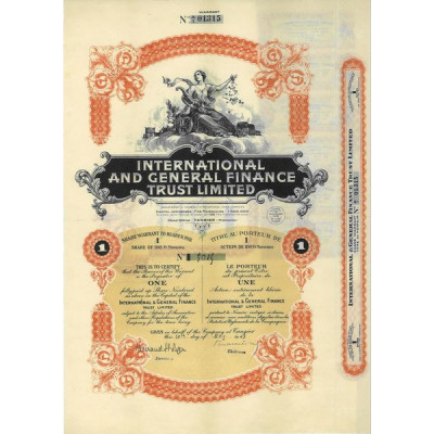 International and General Finance Trust Limited