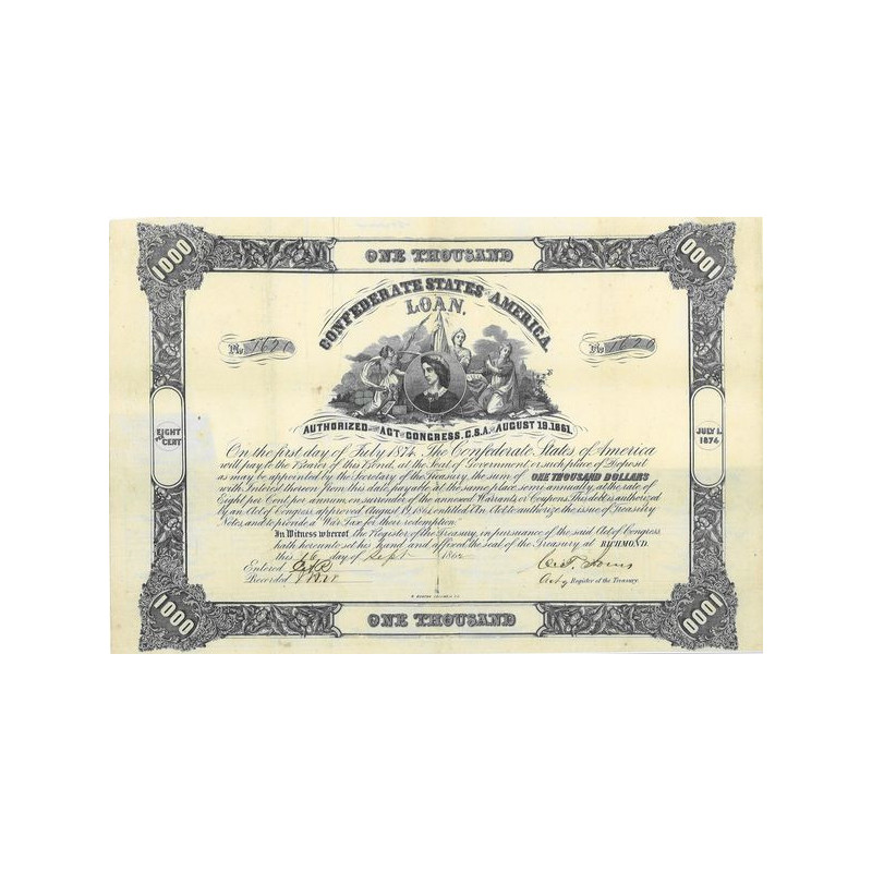 Confederate States of America Loan