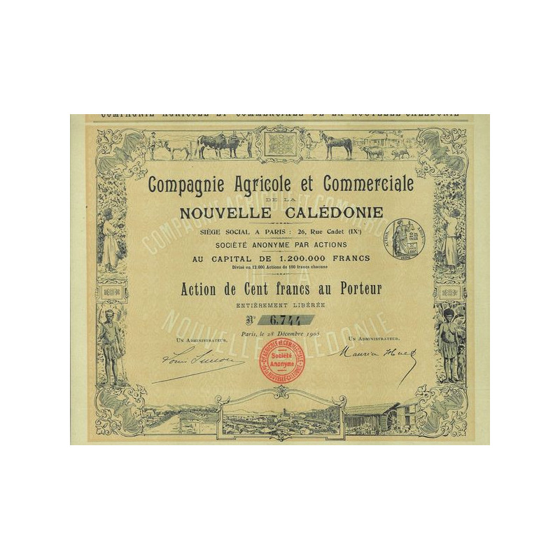 Cie Agricole et Commerciale de la Nouvelle Calédonie