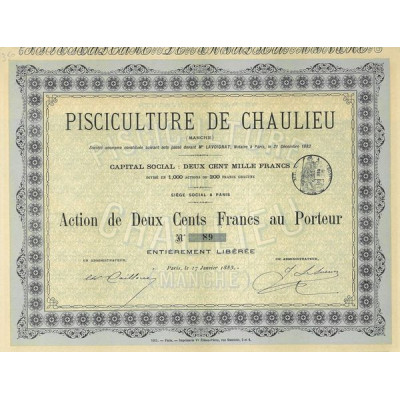Pisciculture de Chaulieu