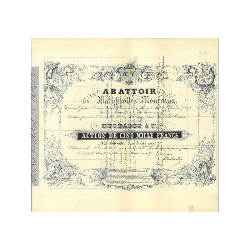 ABATTOIR de Batignolles-Monceaux