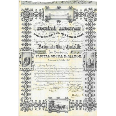 S.A. du Pont de St Gervais & de la Route Royale de Tullins