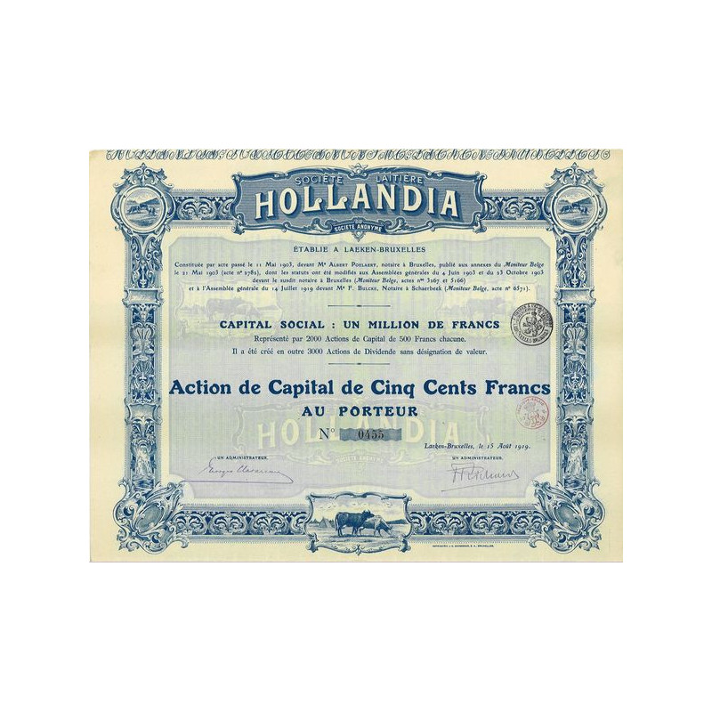 Sté Laitière HOLLANDIA