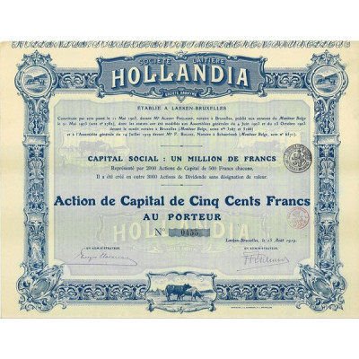 Sté Laitière HOLLANDIA