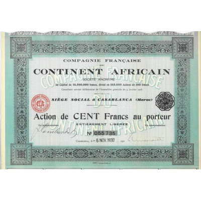 Cie Française du Continent Africain