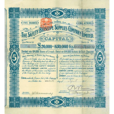 The Safety Bioscope Supplies Cy Ltd