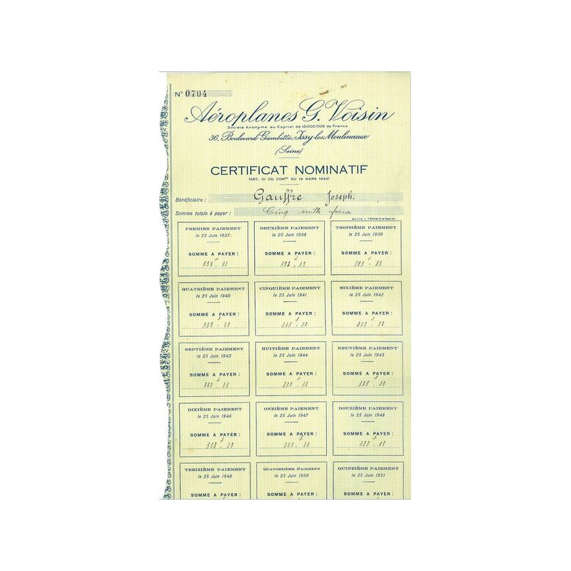 Aéroplanes G. Voisin