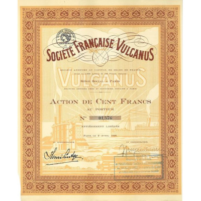 Sté Française Vulcanus