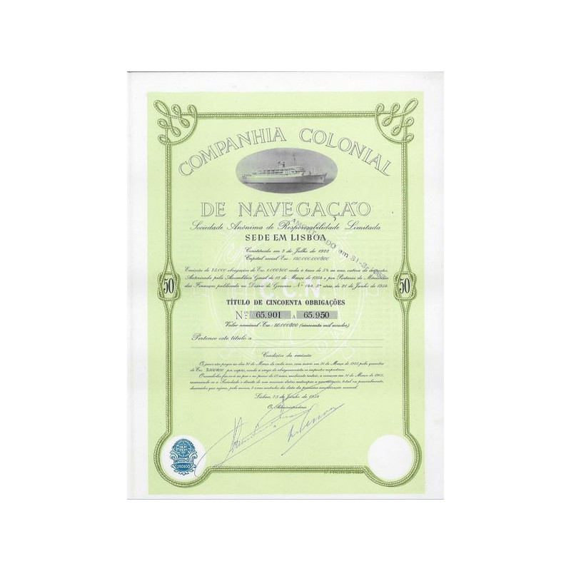 Cia Colonial de Navegacao