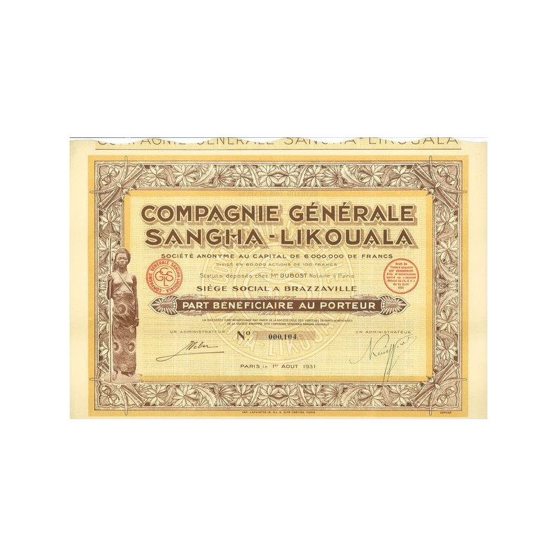 Cie gale Sangha-Likouala (PB)