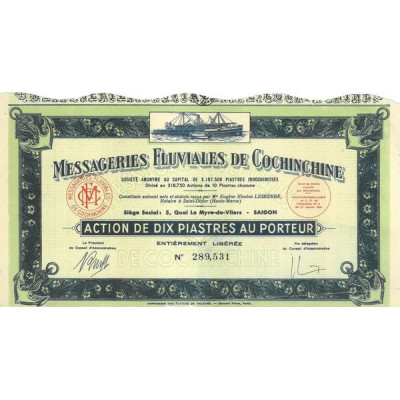 Messageries Fluviales de Cochinchine