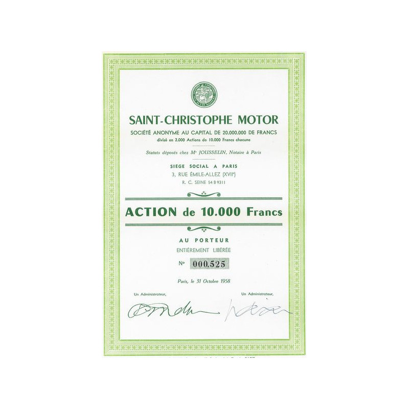 Saint-Christophe Motor