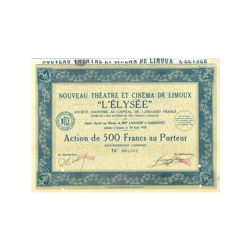 Nouveau Théâtre et Cinéma de Limoux "l'Elysée"