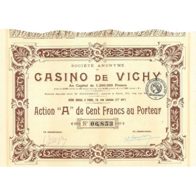 S.A. du Casino de Vichy