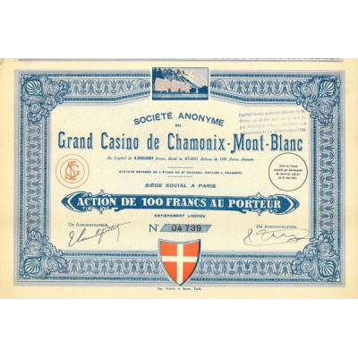 S.A. du Grand Casino de Chamonix-Mont-Blanc (Act)