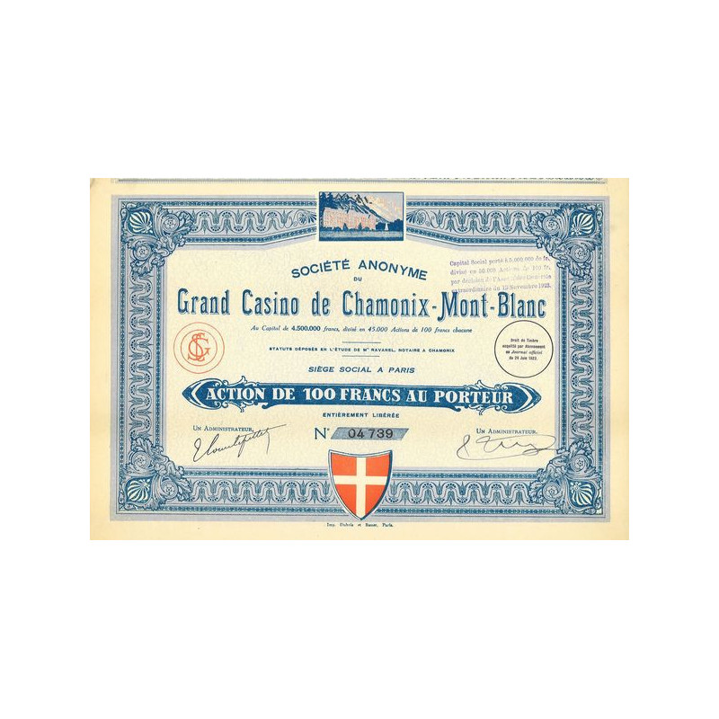 S.A. du Grand Casino de Chamonix-Mont-Blanc (Act)