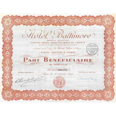 Hôtel Baltimore (PB)