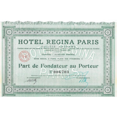 Hôtel Regina Paris (modèle 2)