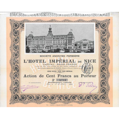 S.A. Fermière de l'Hôtel Impérial de Nice