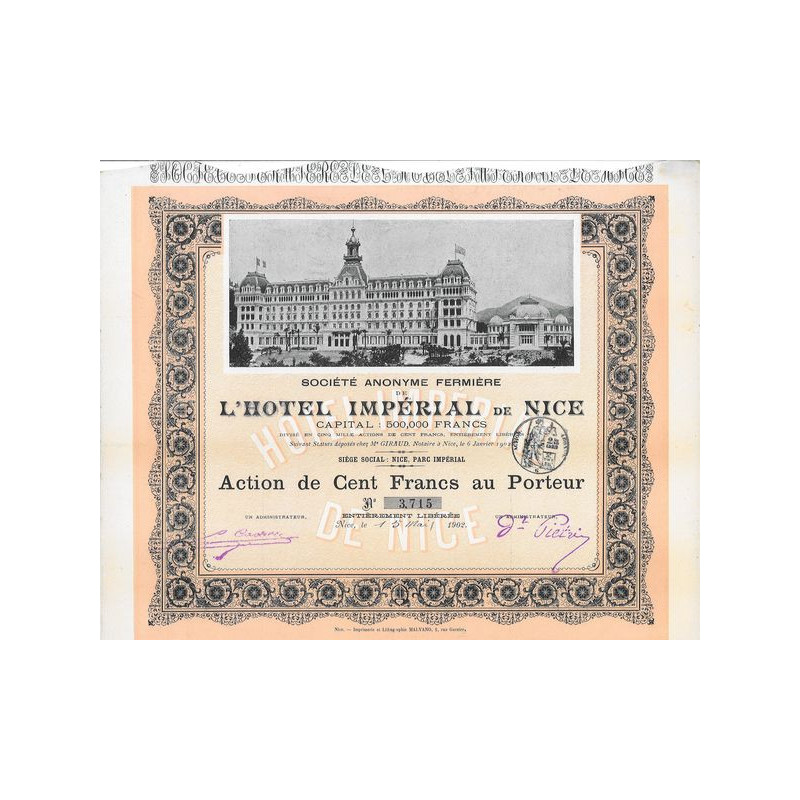 S.A. Fermière de l'Hôtel Impérial de Nice