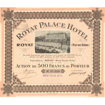Royat Palace Hôtel (Act 500 F)