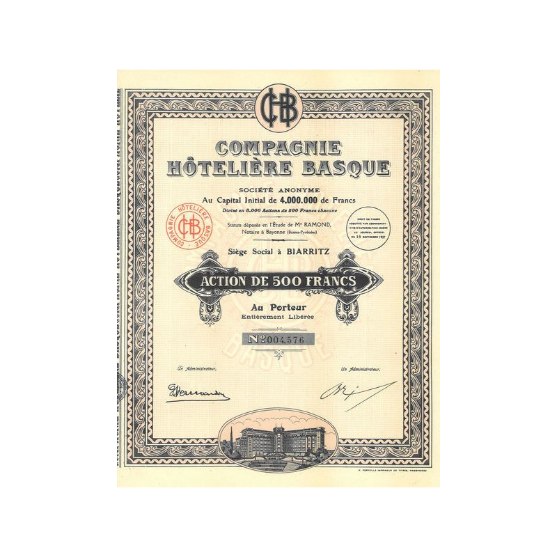 Cie Hôtelière Basque