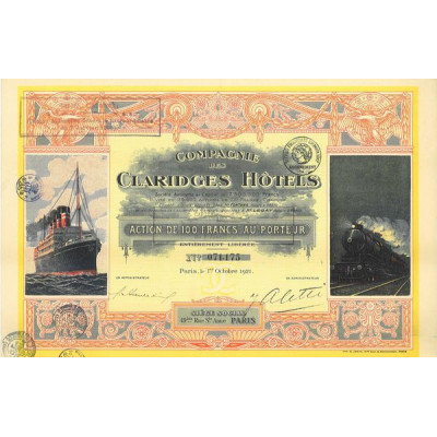 Cie des Claridges Hôtels