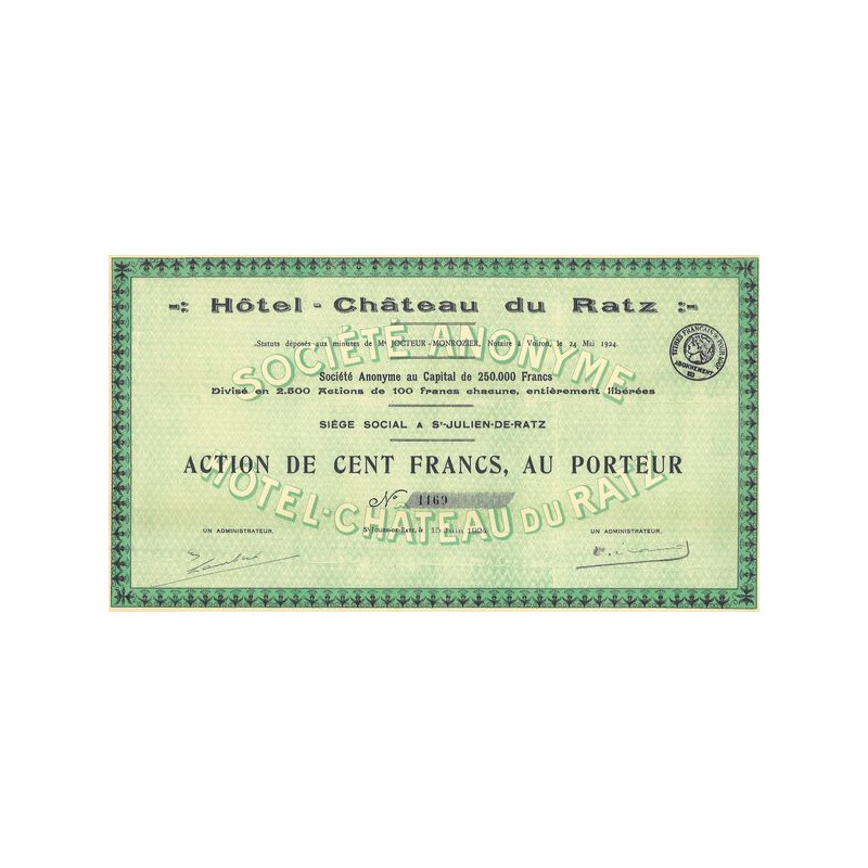 Hôtel-Château du Ratz