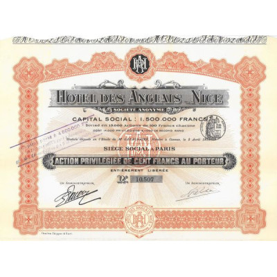 Hôtel des Anglais - Nice (Act Privil)
