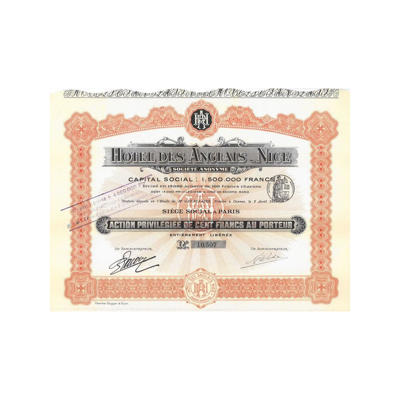 Hôtel des Anglais - Nice (Act Privil)