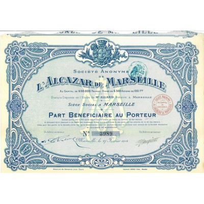 S.A. de l'Alcazar de Marseille