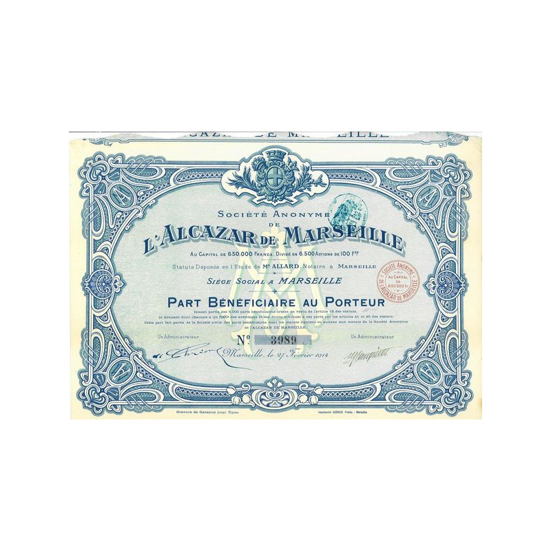S.A. de l'Alcazar de Marseille