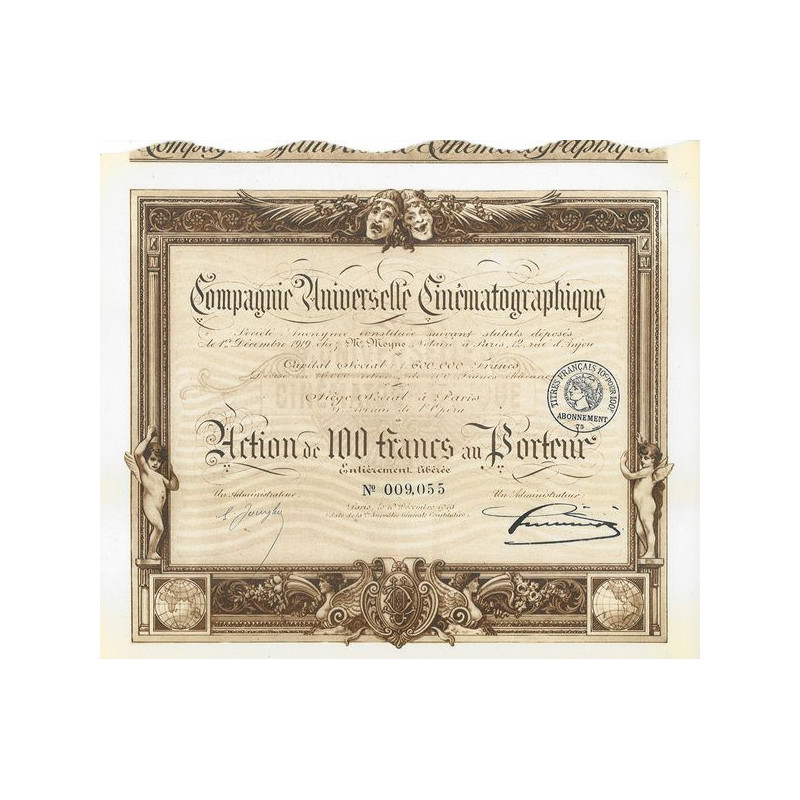 Cie Universelle Cinématographique (modèle 2)