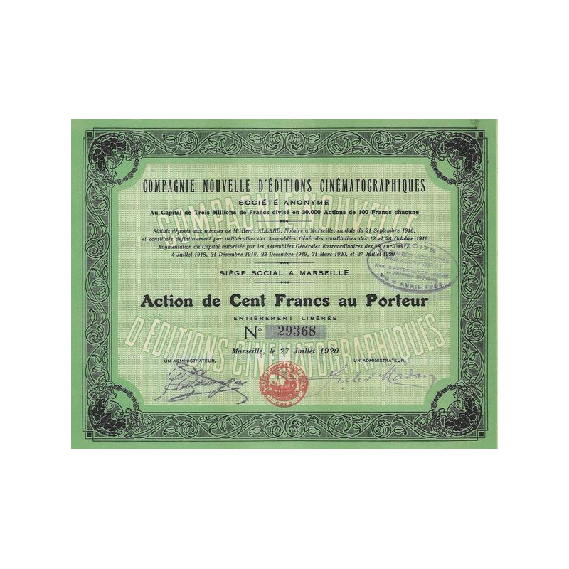 Cie Nlle d'Editions Cinématographiques