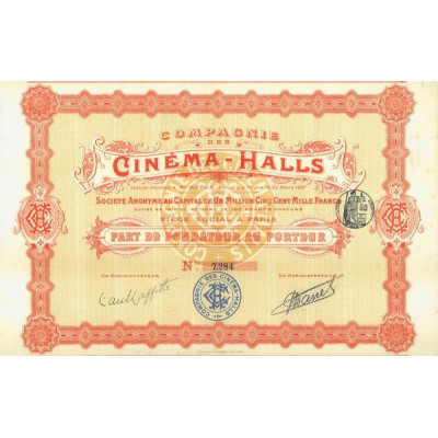 Cie des Cinéma-Halls (PF)