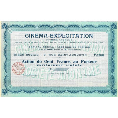 Cinéma-Exploitation (modèle 2)